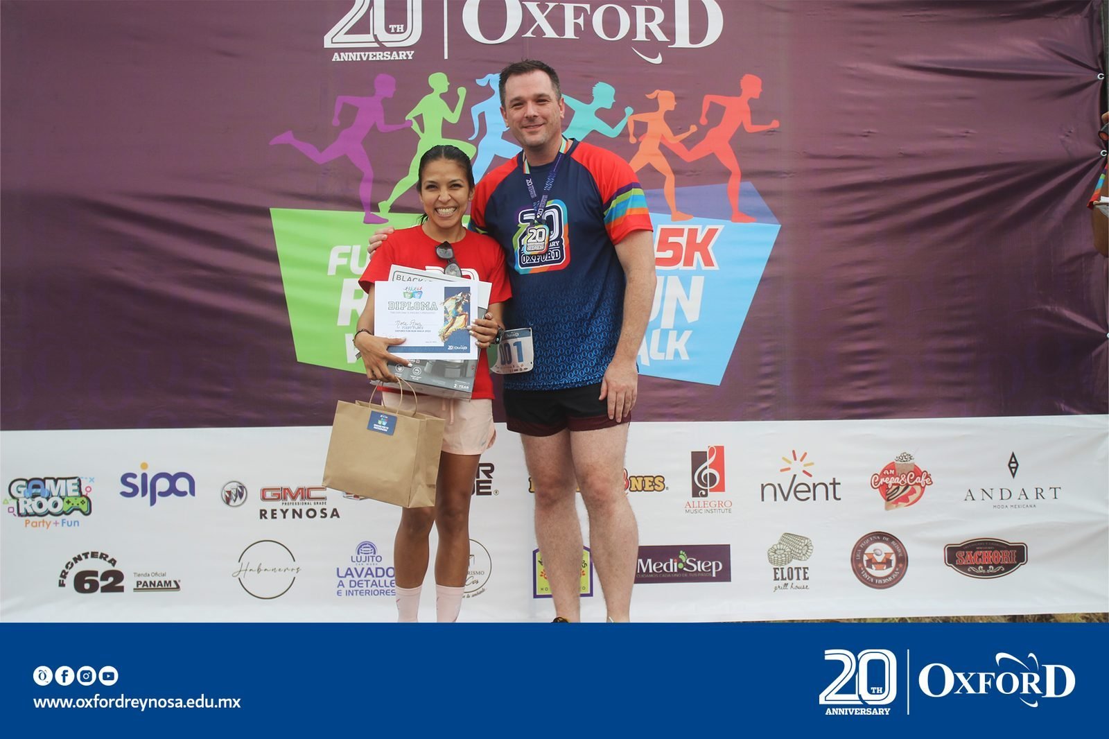 First Oxford Fun Run Walk Held