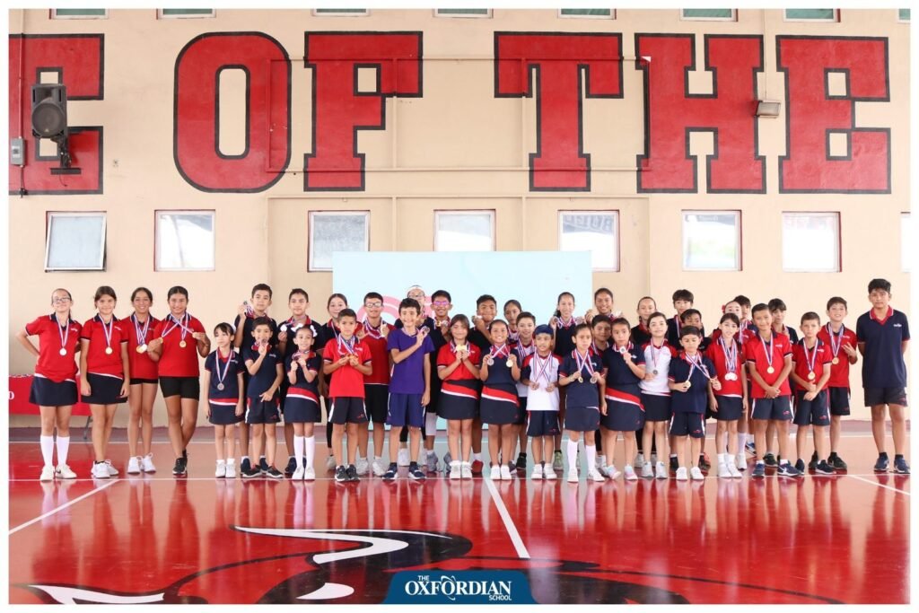 Las Quintas students at the Oxfordian Olympics